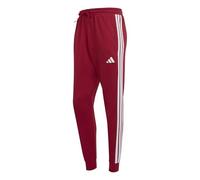 Adidas Pantalon Essentials 3‑Stripes French Terry Homme Active Maroon/White Taille L