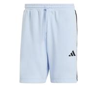adidas Herren Essential Three Stripes French Terry Short, Glow Blue/Black, 3XL