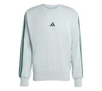 adidas Herren Essential Three Stripes French Terry Sweatshirt, Wonder Sage/Collegiate Green, 4XL Tall