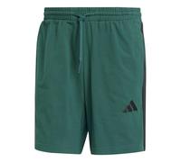 Adidas Herren Essential Three Stripes Single Jersey Short 7IN, Collegiate Green/Black, XL