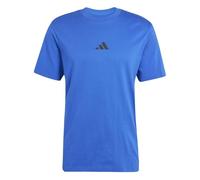 adidas Homme Essential Three Stripes Single Jersey Tee, Team Royal Blue/Black, S