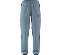 adidas Herren Essentials 3 Stripes Woven Open Hem Trackpants, Icey Blue/Night Navy/Night Navy/Night Navy, M