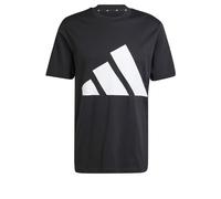 adidas Herren Essentials BIG Logo Single Jersey Tee, Black/White, M