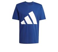 Adidas Herren Essentials BIG Logo Single Jersey Tee, Dark Blue/White, M