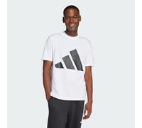 T-shirt adidas Essentials Big Logo manches courtes blanc pur noir - XL