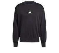 adidas Herren Essentials FEELCOZY Fleece Sweatshirt, Black/White, XS