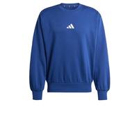 adidas Herren Essentials FEELCOZY Fleece Sweatshirt, Dark Blue/White, XL