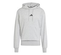 Adidas Herren Essentials FEELCOZY French Terry Hoodie, Medium Grey Heather/Black, XS