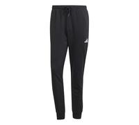 adidas Herren Essentials FEELCOZY French Terry Pant, Black/White, XS