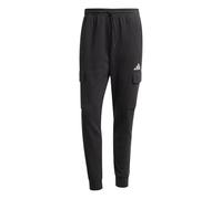 Adidas Pantalon de jogging homme Essentials FEELCOZY French Terry à rebord Noir/Blanc S