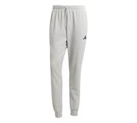 Adidas Herren Essentials FEELCOZY French Terry Pant, Medium Grey Heather/Black, XS