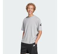Adidas T-shirt Essentials Loose Fit 3-Bar Logo manches courtes Gris XL Regular Homme