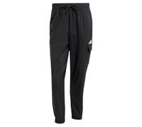 adidas Herren Essentials Small Logo CARGP Pant, Black/White, L