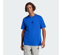 Adidas Herren Essentials Small Logo Single Jersey Tee, Team Royal Blue/Black, L