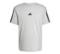 T-shirt adidas Essentials Single Jersey 3-Stripes manches courtes gris noir - L