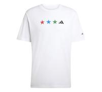 adidas Herren FIFA WC Map Graphic T-Shirt, White, S