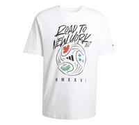 adidas Herren FIFA WC Road to NY NJ Graphic T-Shirt, White, 4XL