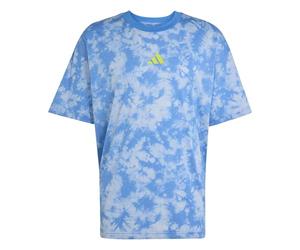 adidas Herren Fun Training Graphic T-Shirt, Ray Blue, M