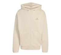 adidas Herren Future Icons Small Logo Full-Zip Hoodie, Crystal Linen, 3XL