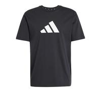 adidas Herren Future Icons Three Bar Tee, Black, 4XL