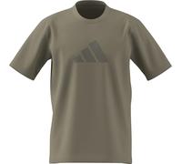 adidas Herren Future Icons Three Bar Tee, Wonder Cargo, L