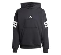 adidas Herren Future Icons Three Stripes Hoodie, Black, XL