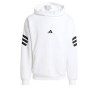 adidas Herren Future Icons Three Stripes Hoodie, White, M
