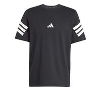 adidas Herren Future Icons Three Stripes Tee, Black, XXL