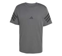 adidas Herren Future Icons Three Stripes Tee, Grey Six, XS