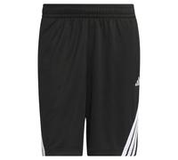 adidas Herren Legends 3-Stripes Basketball Shorts, Black/White, XL 7 inch