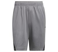 adidas Herren Legends 3-Stripes Basketball Shorts, Grey Three/Black, XS 5 inch