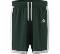 adidas Herren Mens Pulse Speed Bball Short, Team Dark Green/White, XS