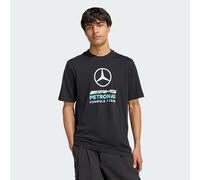 Adidas T-shirt Homme Mercedes-AMG Petronas Formula 1 Team DNA Noir/Semi Mint Rush Taille L