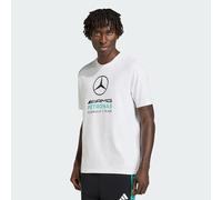 adidas Herren Mercedes - AMG Petronas Formula 1 Team DNA Graphic Tee, White/Semi Mint Rush, XXL