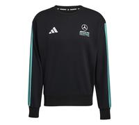 adidas Herren Mercedes - AMG Petronas Formula 1 Team DNA Sweat Top, Black/Semi Mint Rush, L