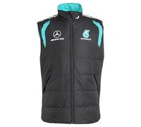 adidas Herren MERCEDES - AMG PETRONAS FORMULA 1 TEAM MECHANICS VEST, black/grey two, L