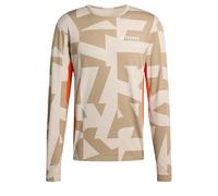 adidas Herren Multi Synthetic Base Layer Long Sleeve, Wonder Alumina/Blanch Cargo, XL