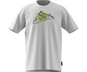 adidas Herren Novelty Mini Graphic T-Shirt, White, XXL