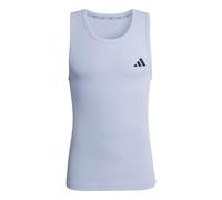 adidas Herren Power Essentials Workout Rib Tank, Halo Silver, 3XL