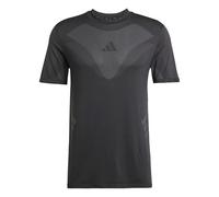 adidas Herren Seamless T-Shirt, Black/Grey Six, L