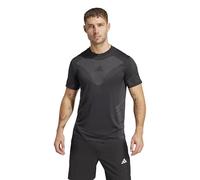 adidas Herren Seamless T-Shirt, Black/Grey Six, M