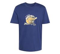 adidas Herren Snack Popcorn Graphic T-Shirt, Dark Blue, M