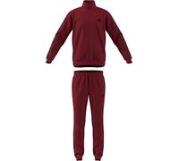 adidas Herren SPORTSWEAR BASIC 3 STRIPES TRICOT TRACKSUIT, active maroon, XXL