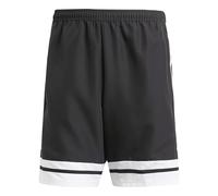 Adidas Short homme SQUADRA25 Downtime Woven – Noir/Blanc – Taille L