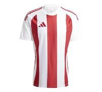 adidas Herren Striped 24 Jersey, White/Team Power Red 2, XXL