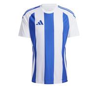 adidas Herren Striped 24 Jersey, White/Team Royal Blue, S