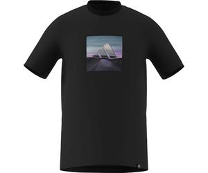 adidas Herren Summer Heat Graphic T-Shirt, Black, XXL