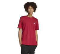adidas Herren Summer Slide Trim Graphic T-Shirt, Active Maroon, M
