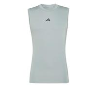 adidas Herren Techfit Compression Training Sleeveless T-Shirt, Wonder Sage, M Tall