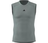 adidas Herren Techfit Compression Training Sleeveless T-Shirt, Wonder Sage, XXL